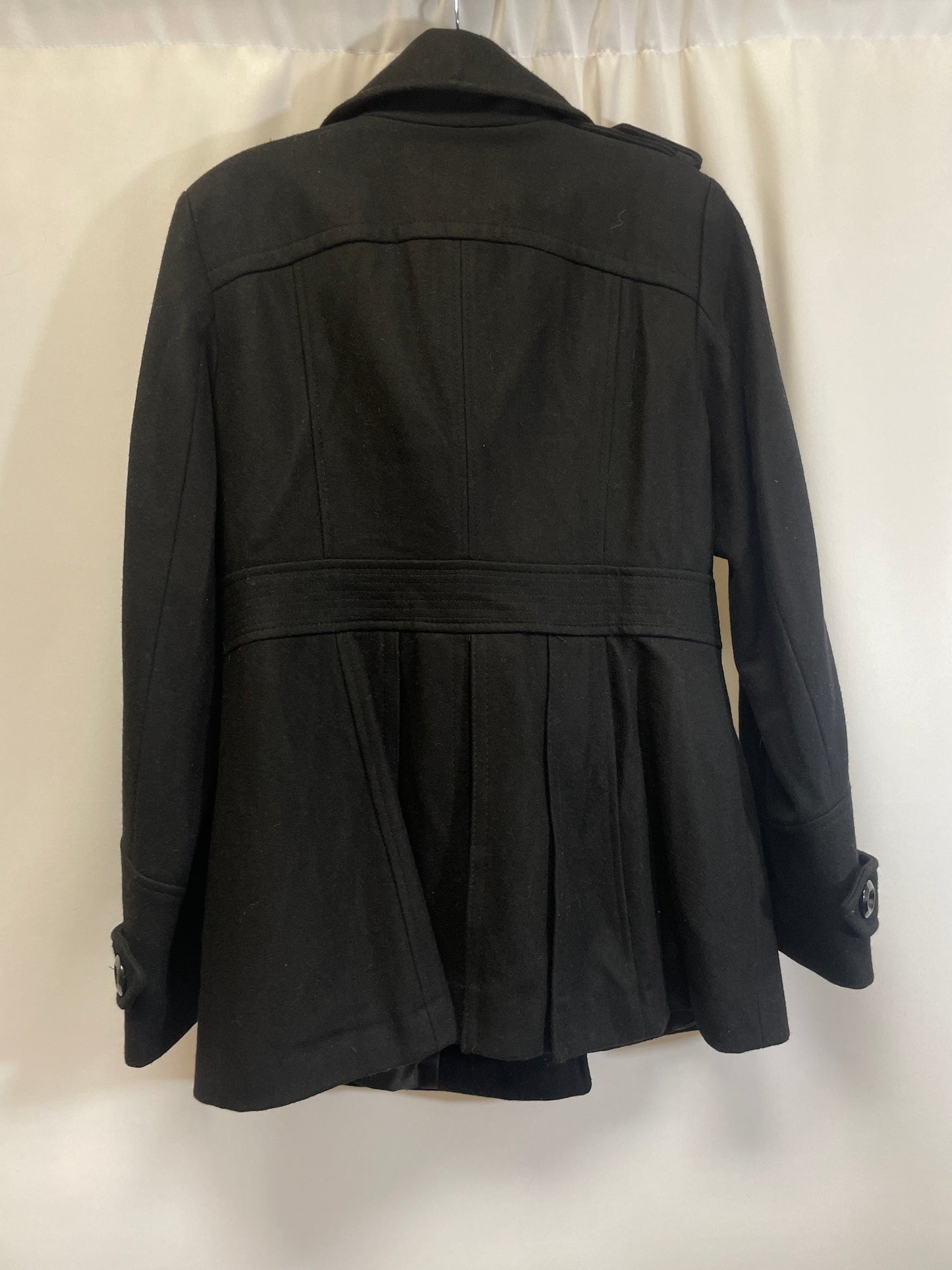 Black Coat Peacoat Apt 9, Size M