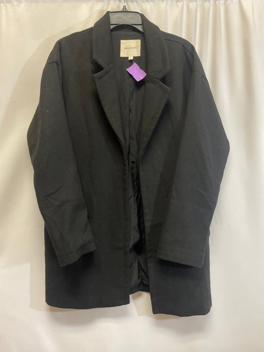 Black Coat Peacoat Thread And Supply, Size L