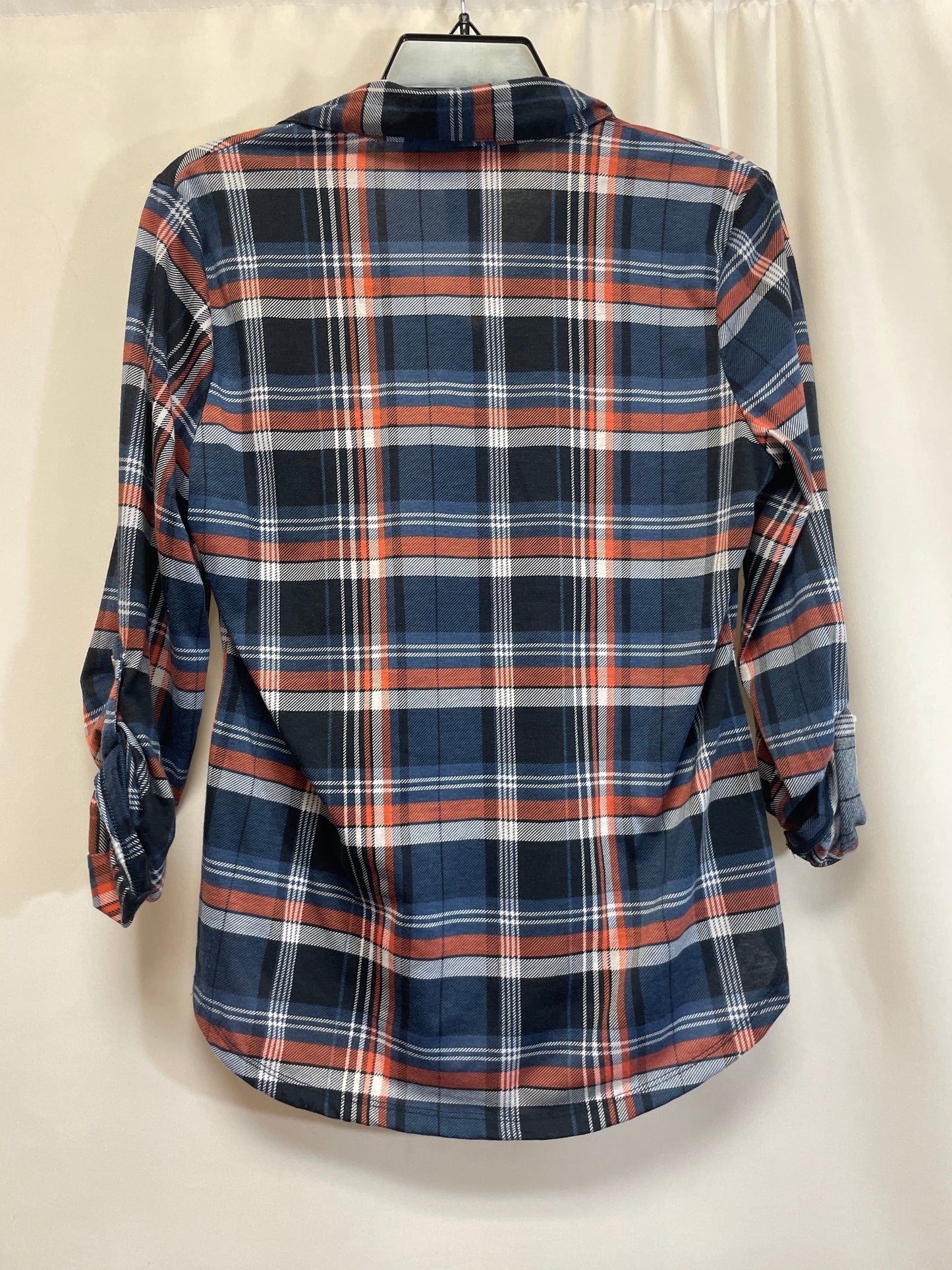 Blue Top Long Sleeve Cmf, Size M