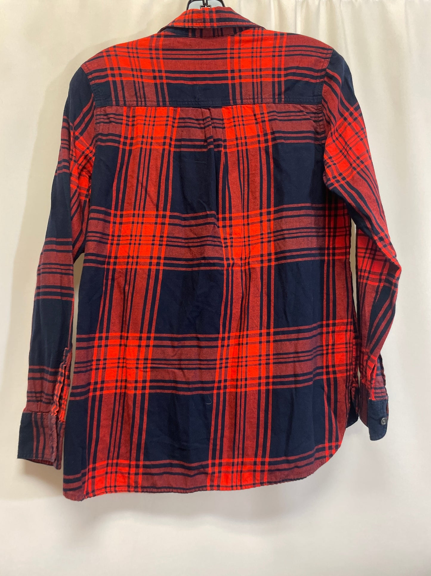 Blue & Red Top Long Sleeve Old Navy, Size S