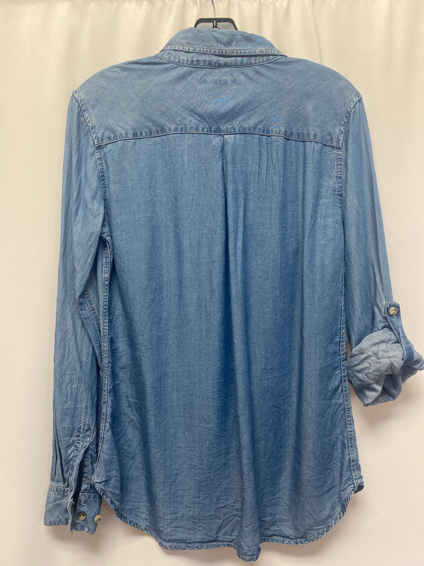 Blue Denim Top Long Sleeve Miami, Size S