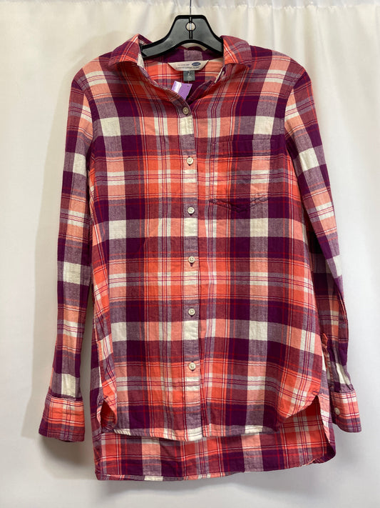 Purple Top Long Sleeve Old Navy, Size S