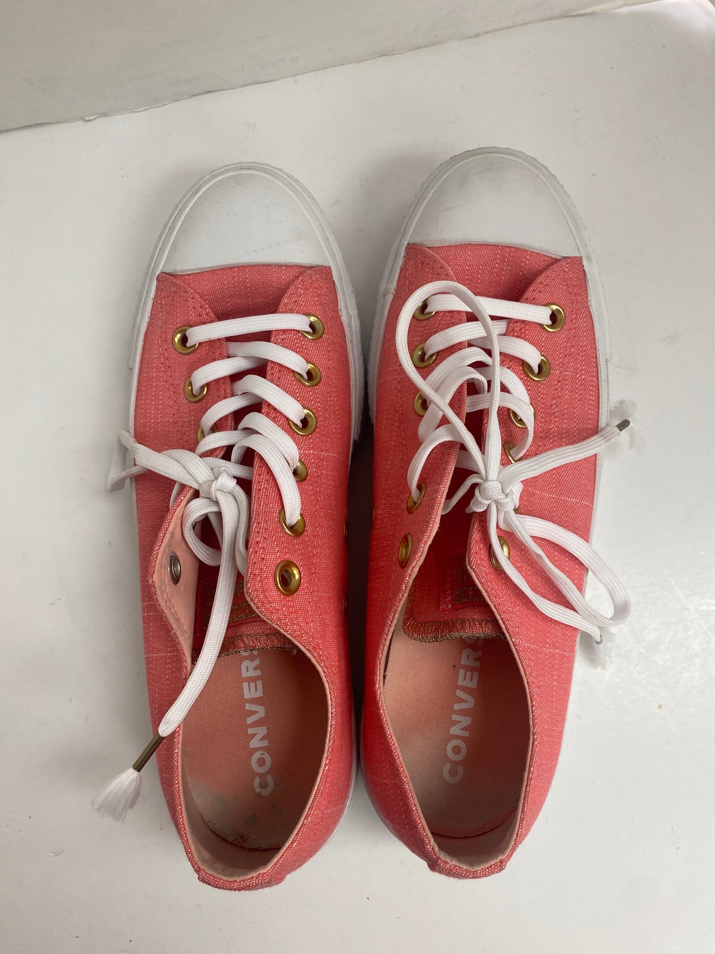 Coral Shoes Sneakers Converse, Size 9.5