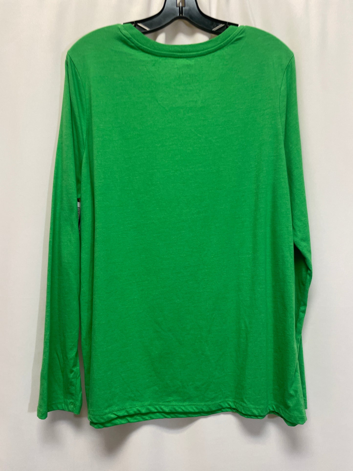 Green Top Long Sleeve Cmf, Size Xl