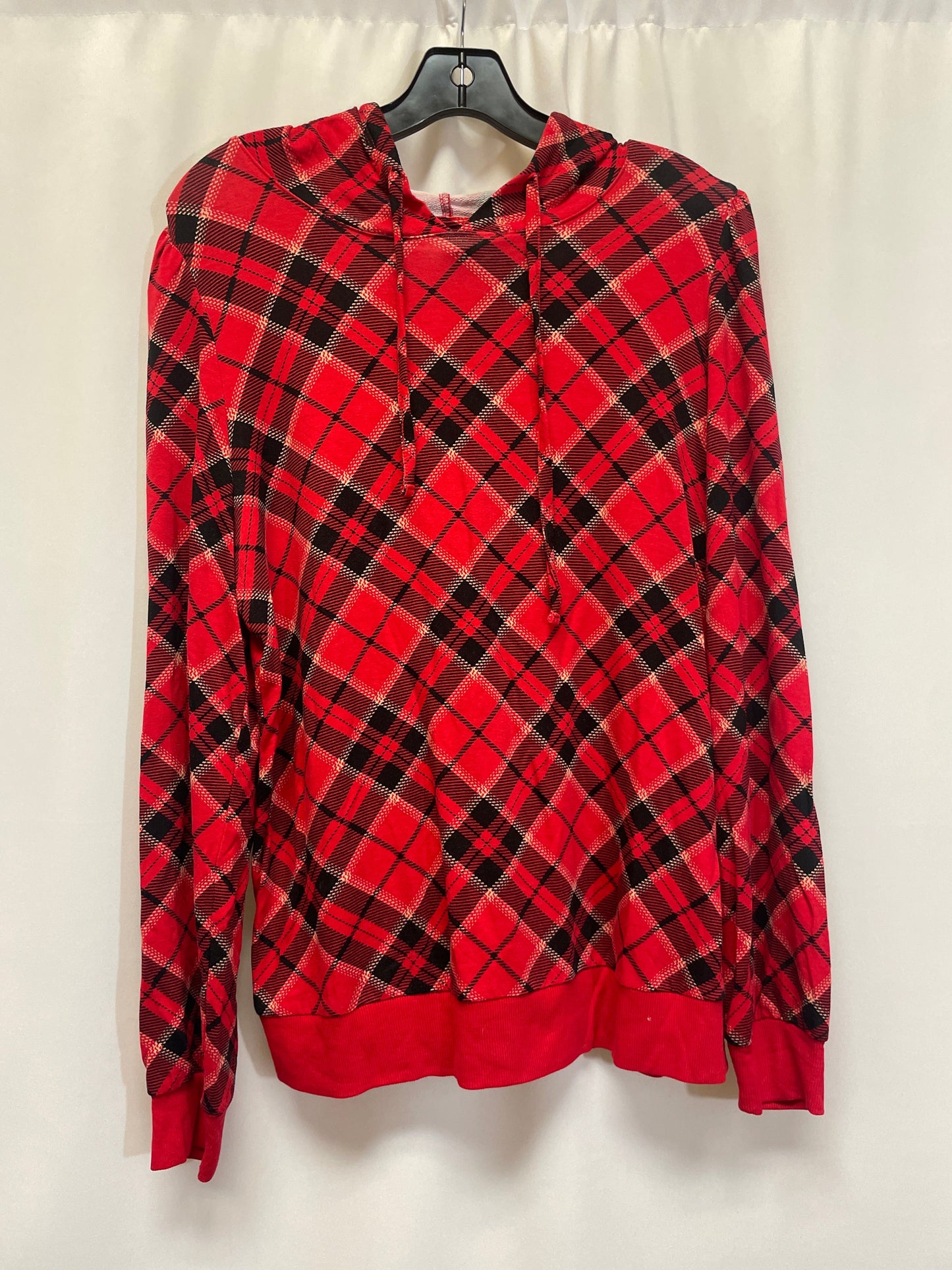 Red Top Long Sleeve Cato, Size M