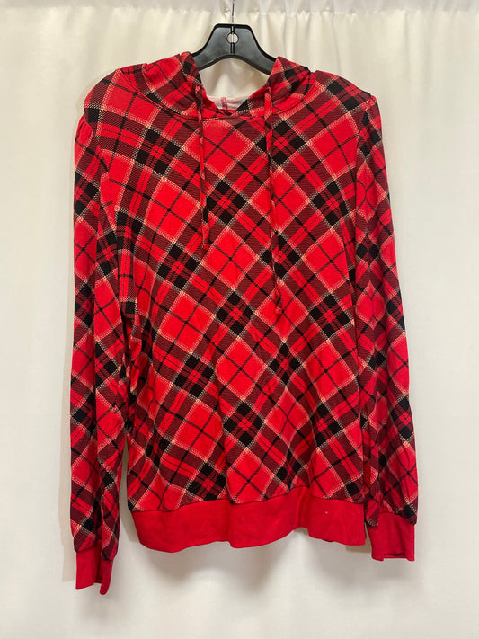 Red Top Long Sleeve Cato, Size M