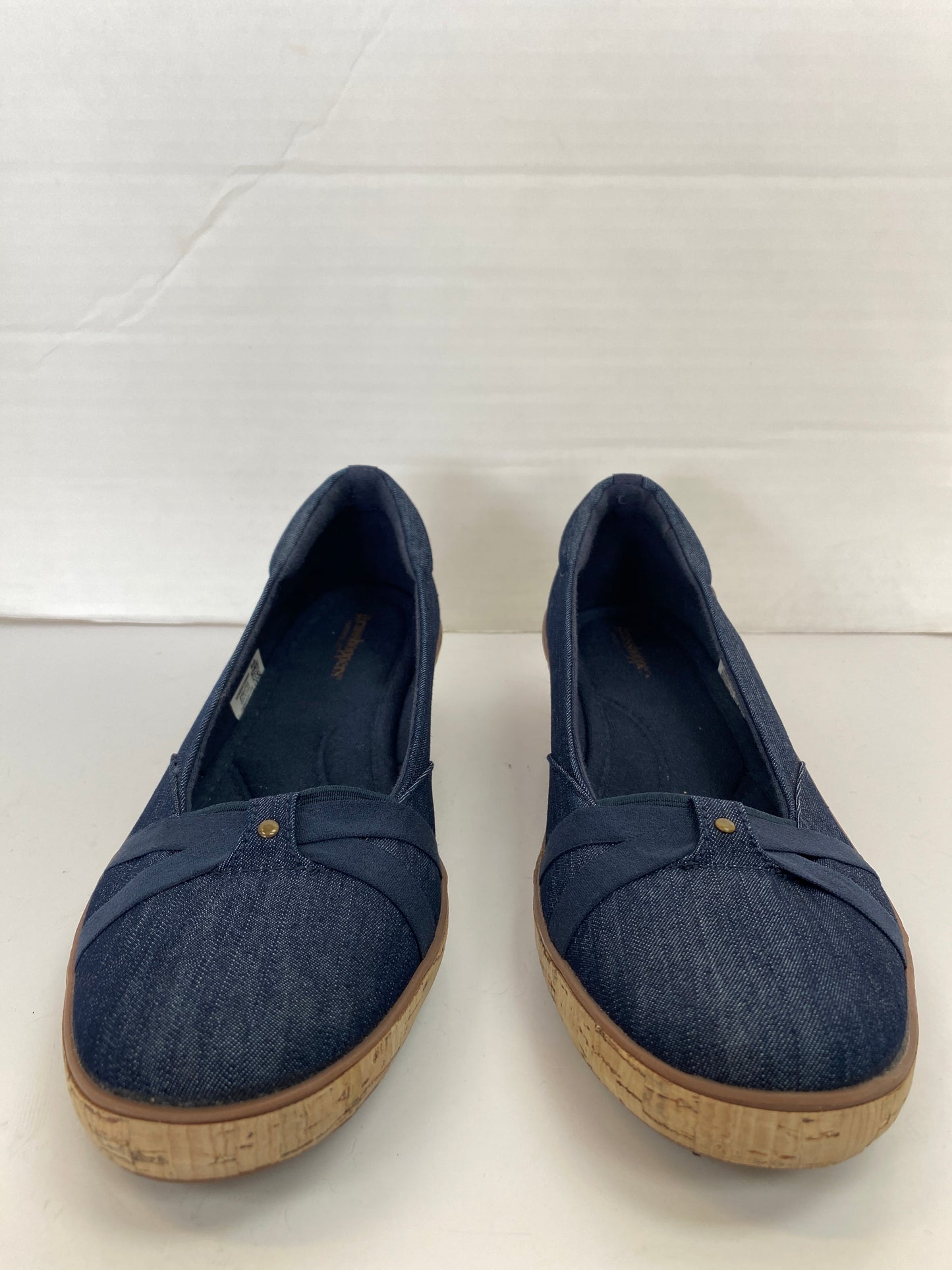 Blue Shoes Flats Grasshoppers, Size 9