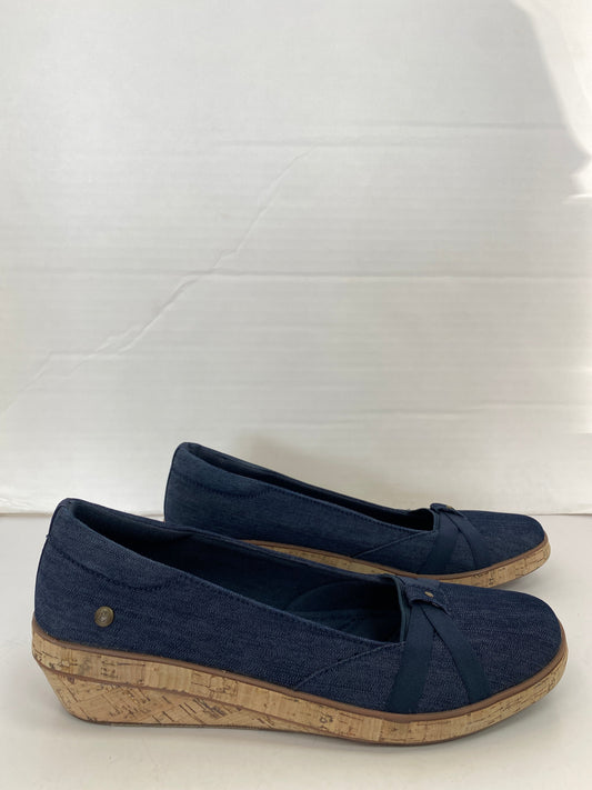 Blue Shoes Flats Grasshoppers, Size 9