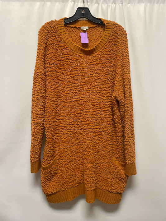 Brown Sweater Clothes Mentor, Size L