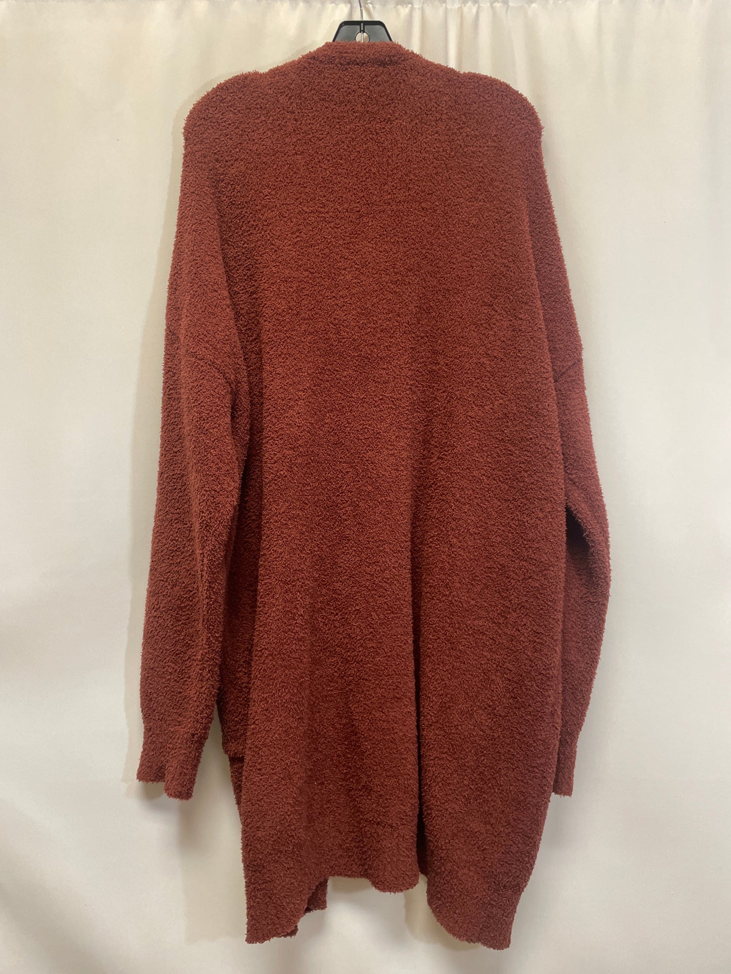 Brown Sweater Cardigan Entro, Size 2x