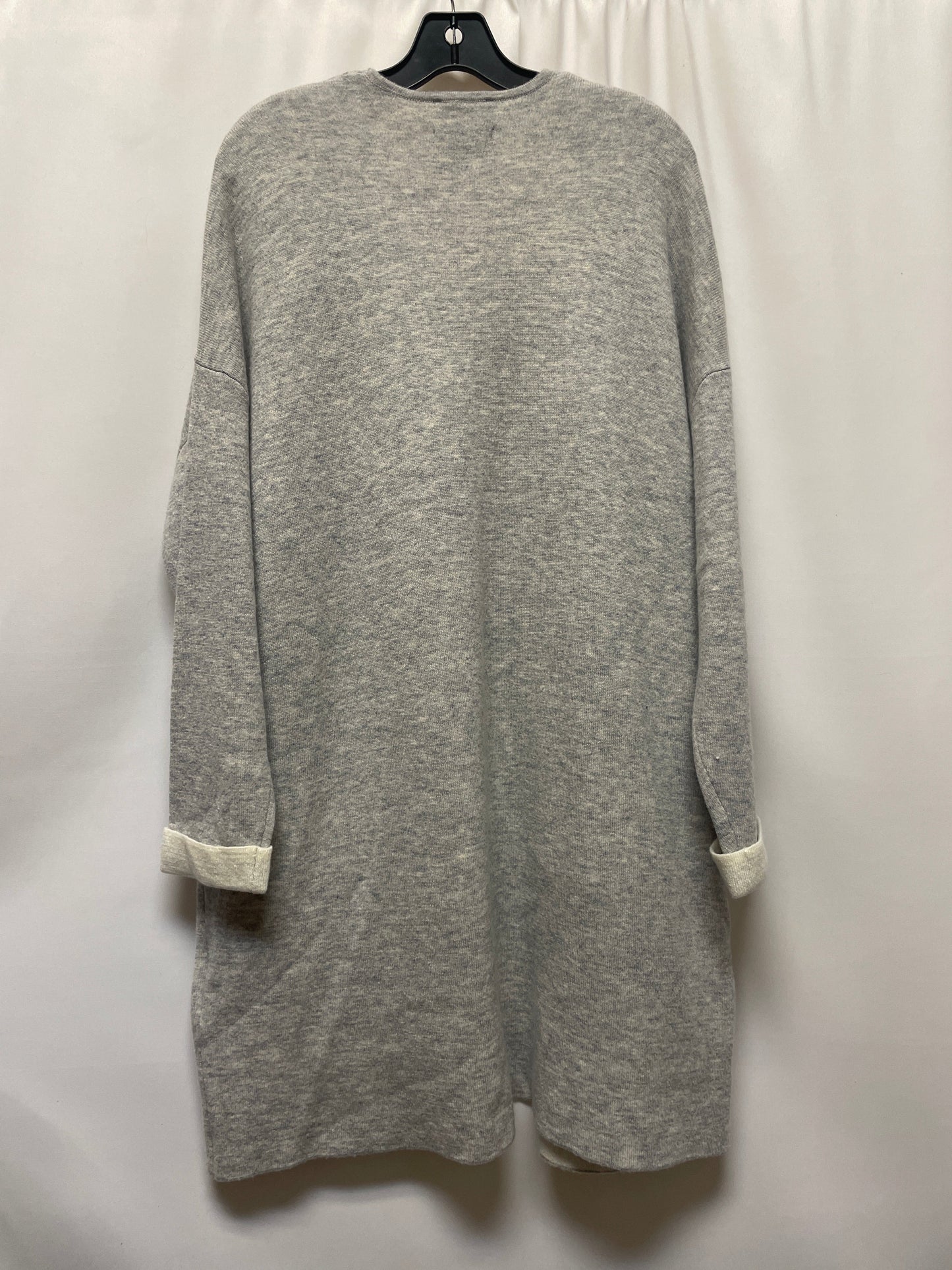 Grey Sweater Cardigan Cmc, Size Xl