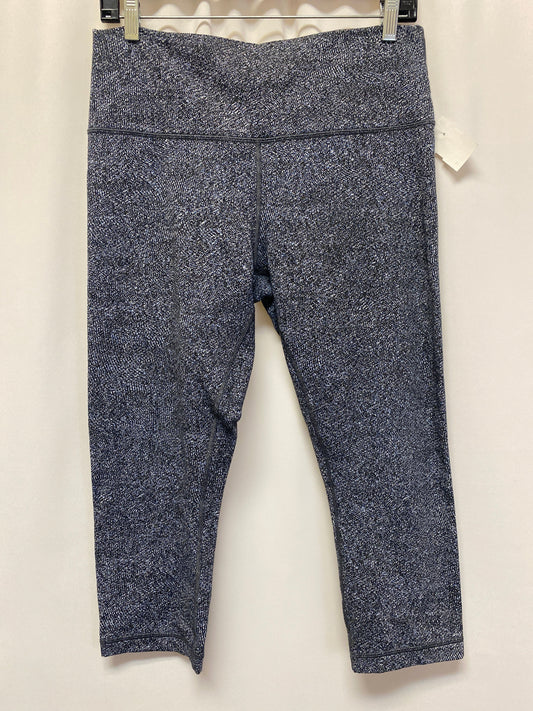 Blue Athletic Capris Lululemon, Size 12