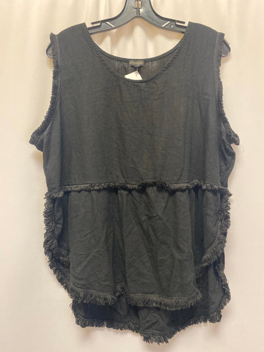 Black Top Sleeveless Coco And Carmen, Size Xxl