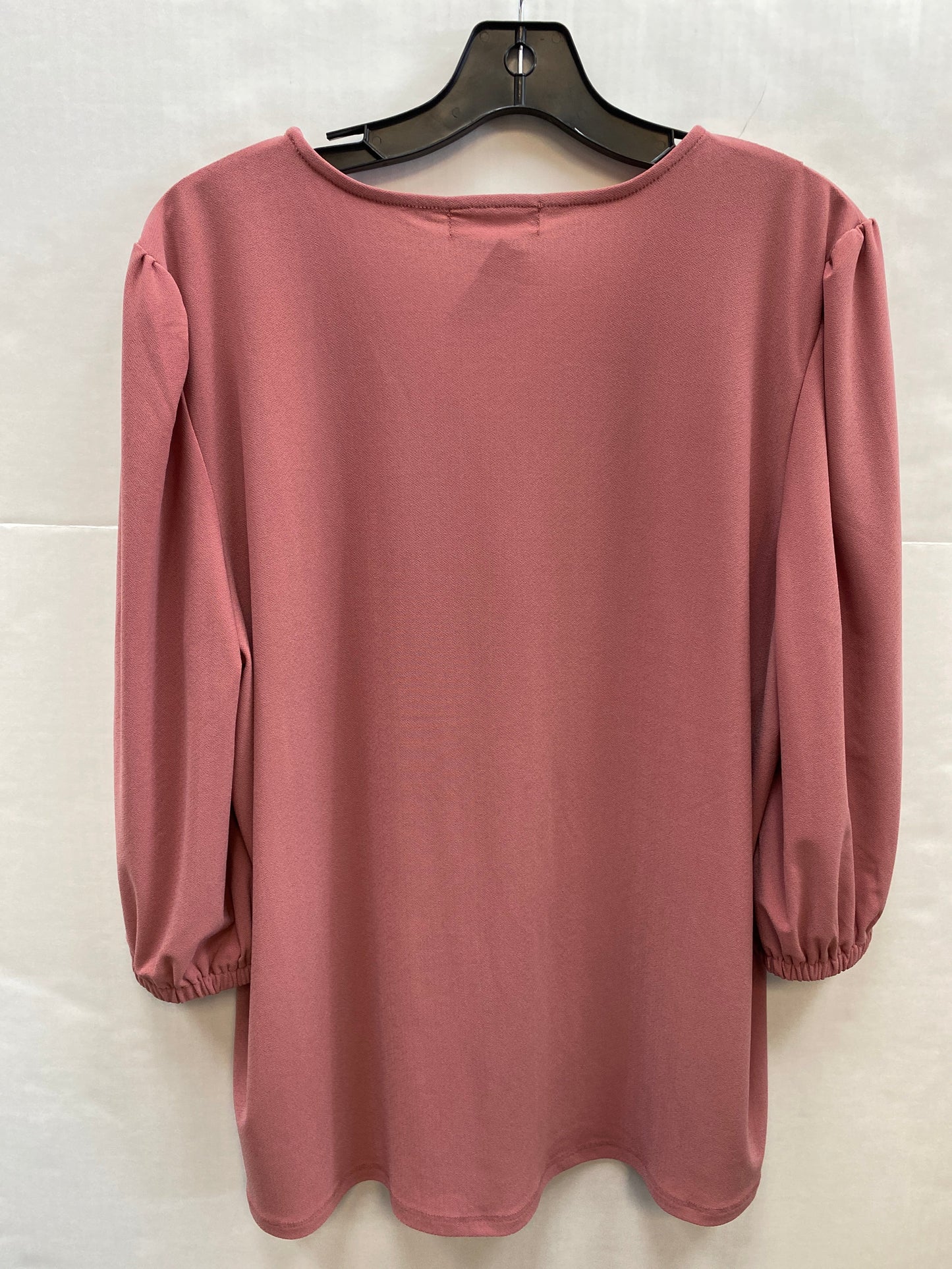 Mauve Top Long Sleeve 89th And Madison, Size Xl