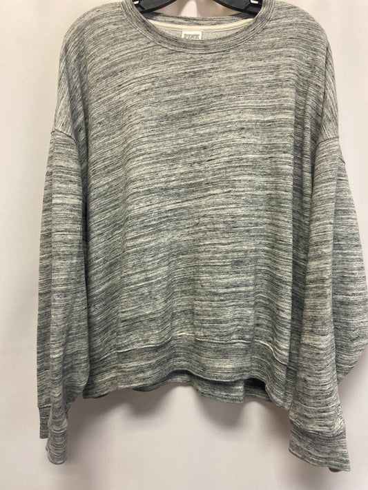 Grey Sweatshirt Crewneck Pink, Size Xl