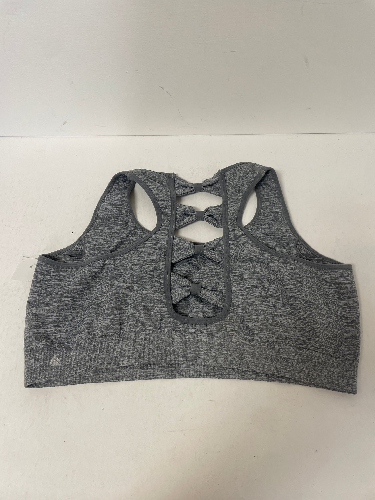 Athletic Bra By Cmf In Grey, Size: 2x