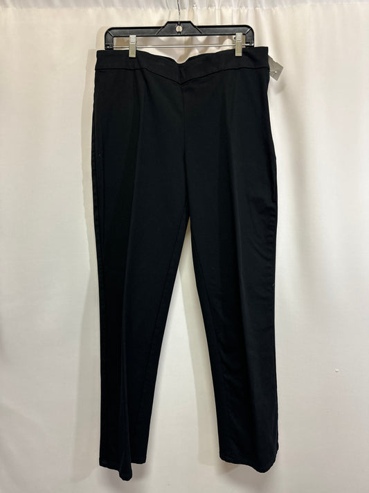 Pants Dress By Isaac Mizrahi Live Qvc In Black, Size: 16