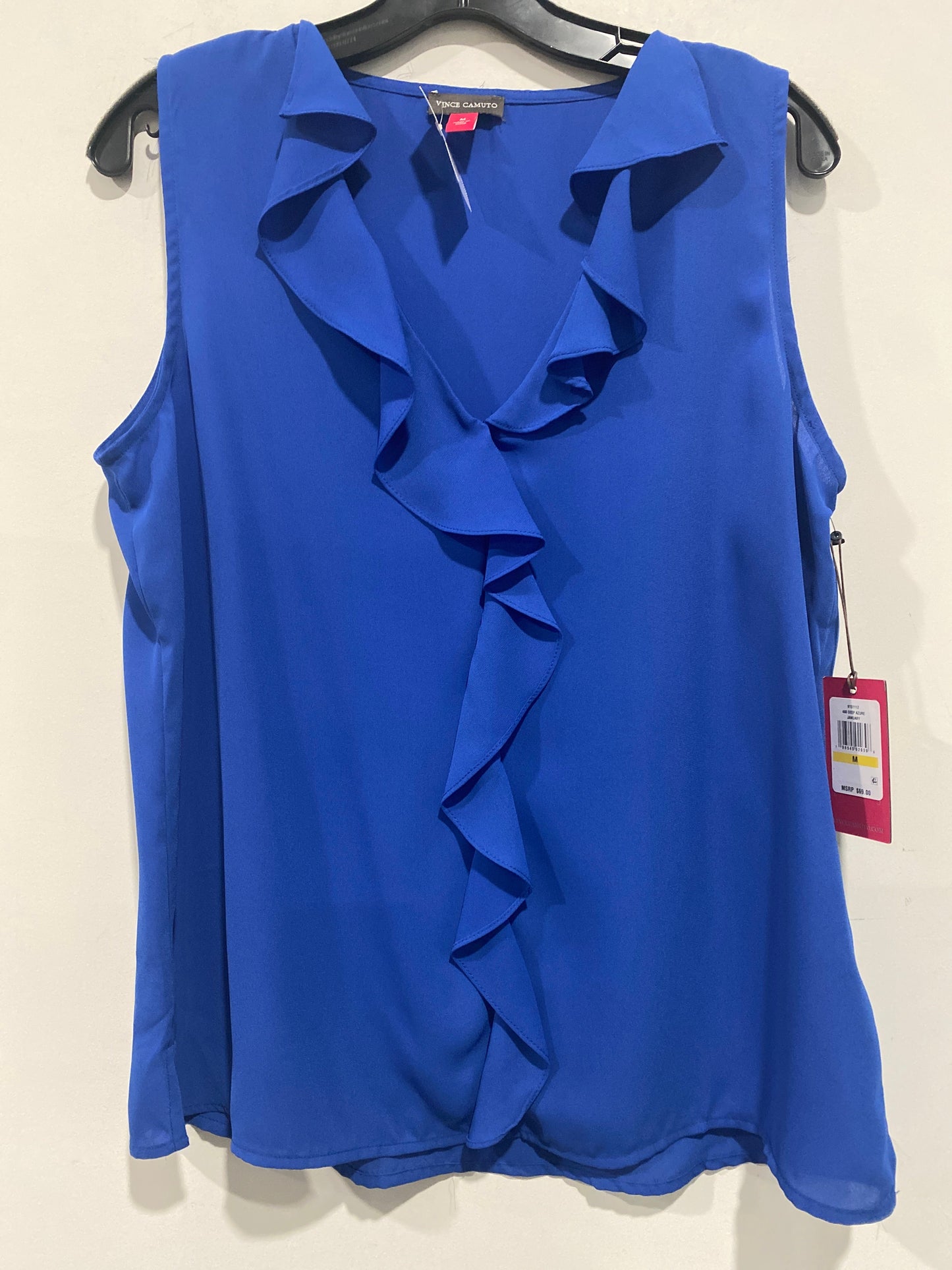 Top Sleeveless By Vince Camuto In Blue, Size: M