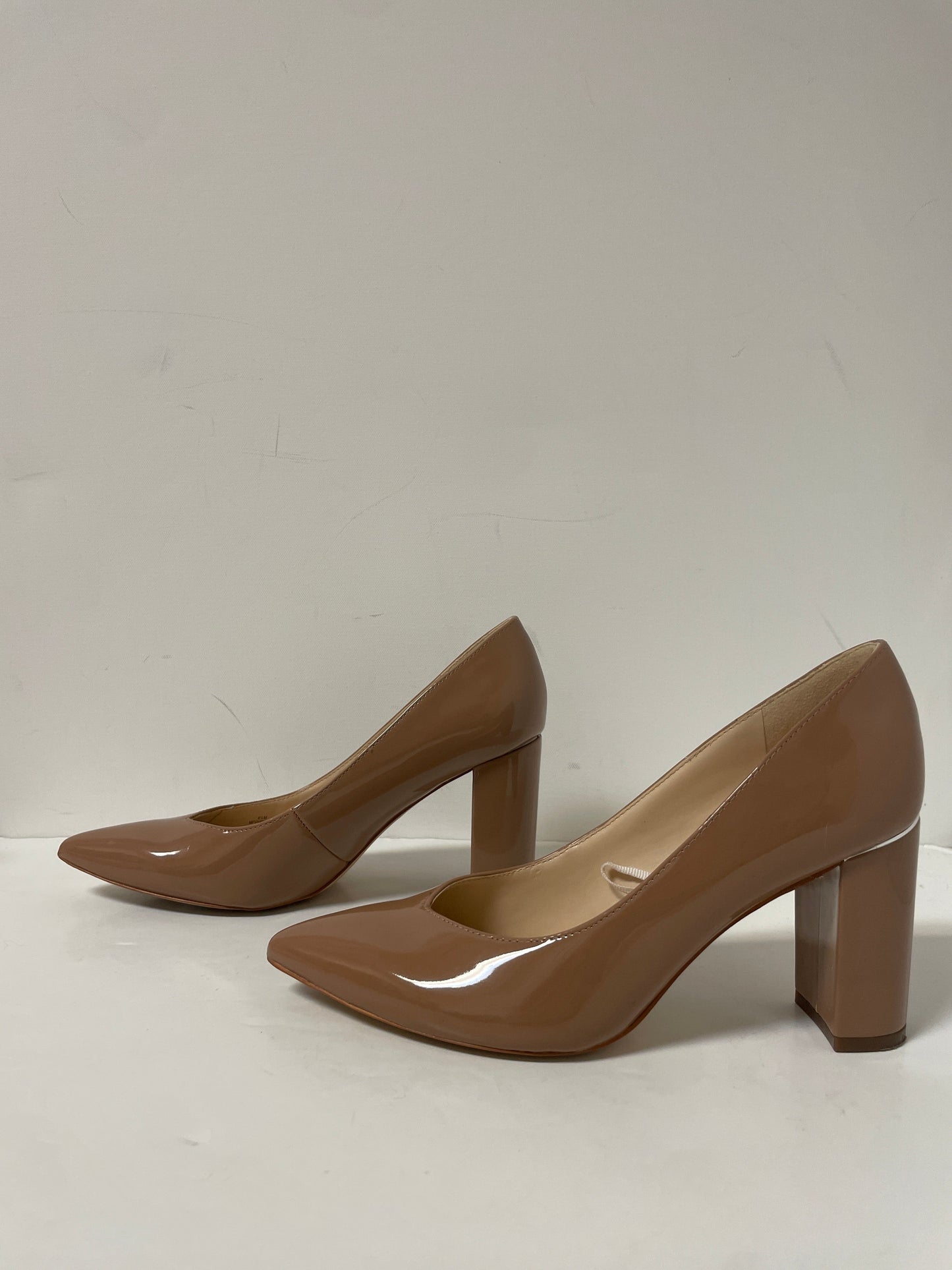 Shoes Heels Block By Marc Fisher In Beige, Size: 8.5