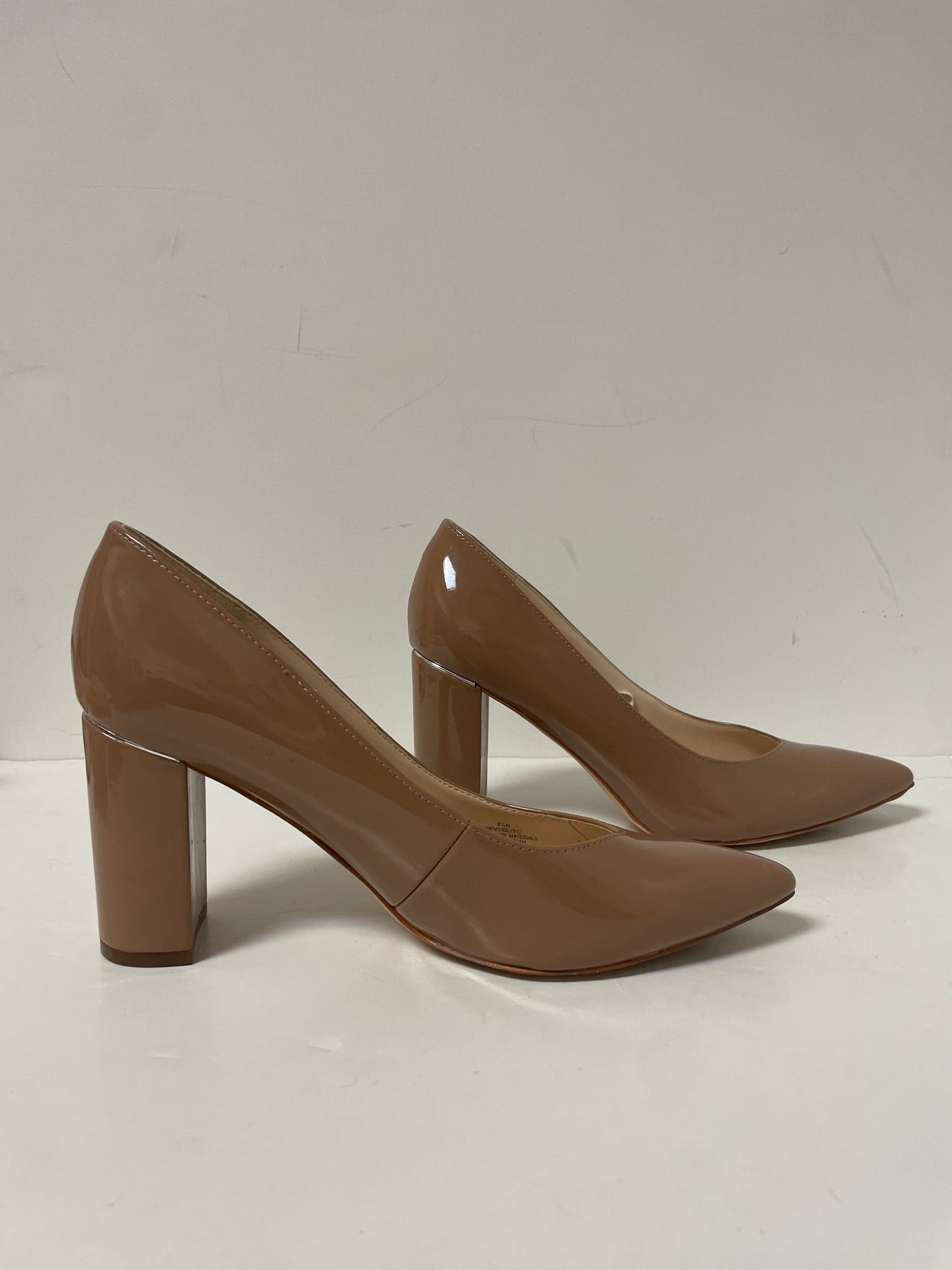 Shoes Heels Block By Marc Fisher In Beige, Size: 8.5