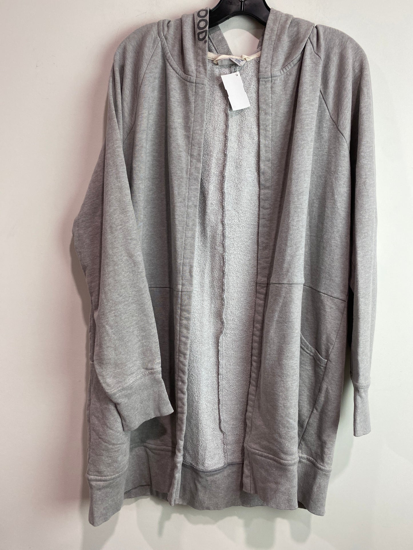 Cardigan By Life Is Good In Grey, Size: Xl