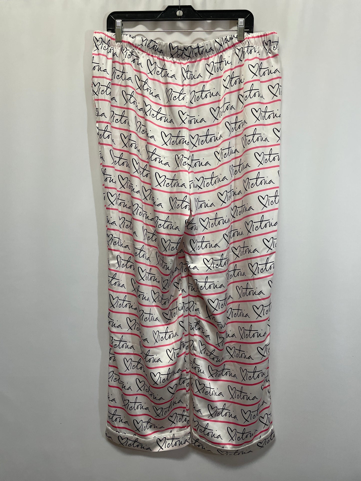 Pajama Pants By Victorias Secret In White, Size: Xl