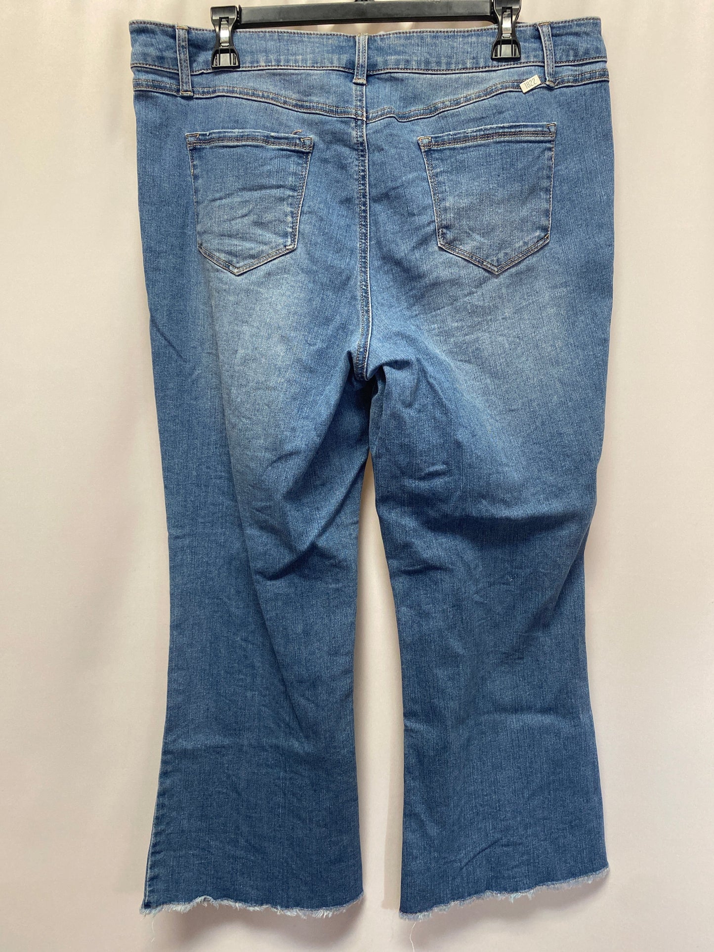 Jeans Cropped By 1822 Denim In Blue Denim, Size: 16