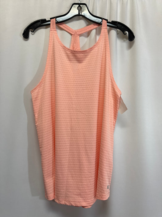 Athletic Tank Top By Apana In Peach, Size: M