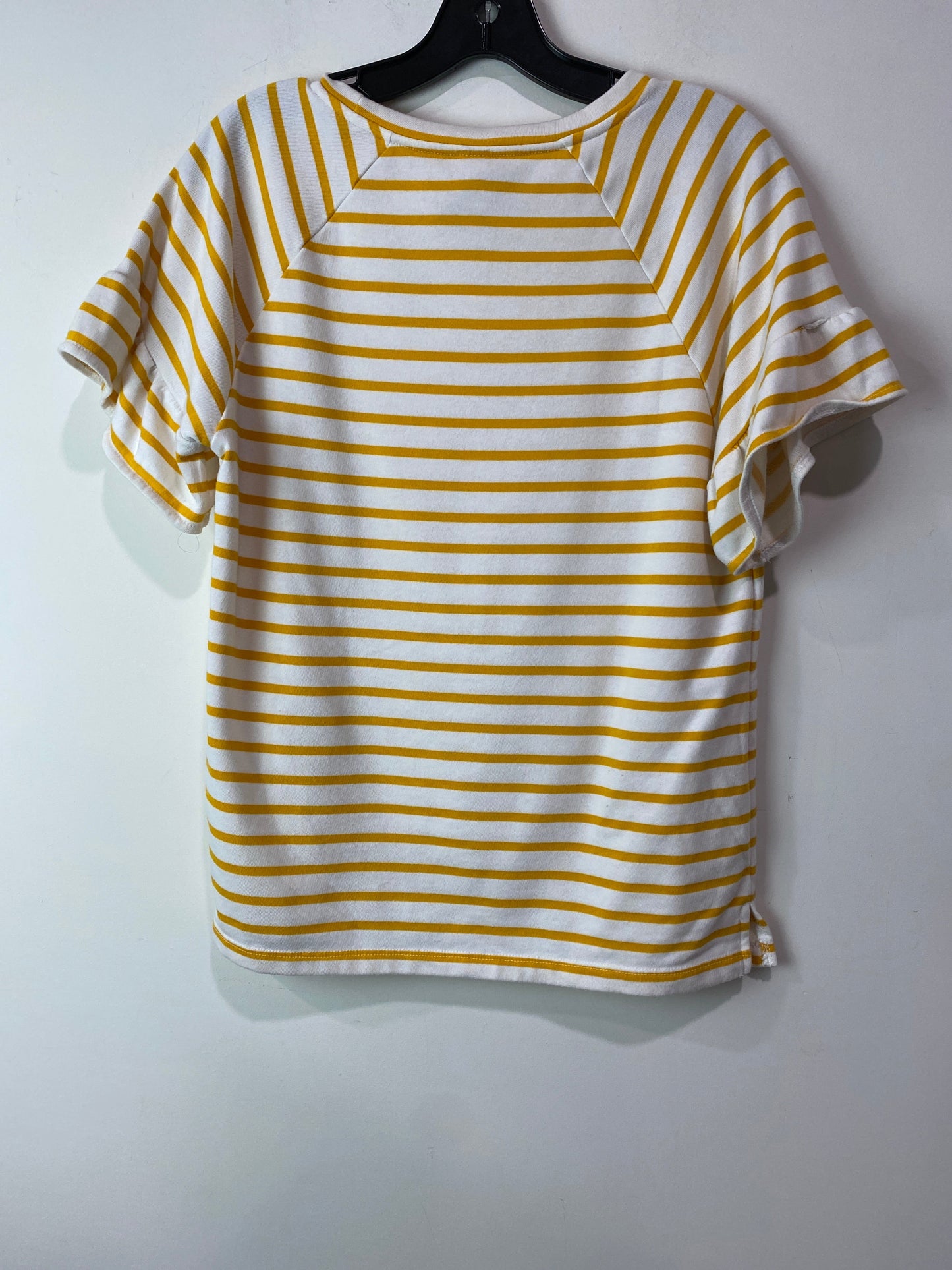 Top Short Sleeve By Old Navy In Yellow, Size: M