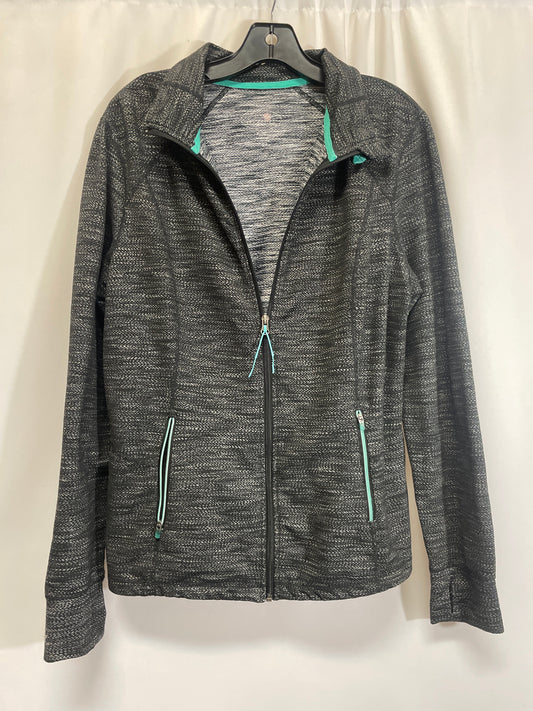 Athletic Jacket By Tangerine In Grey, Size: Xl