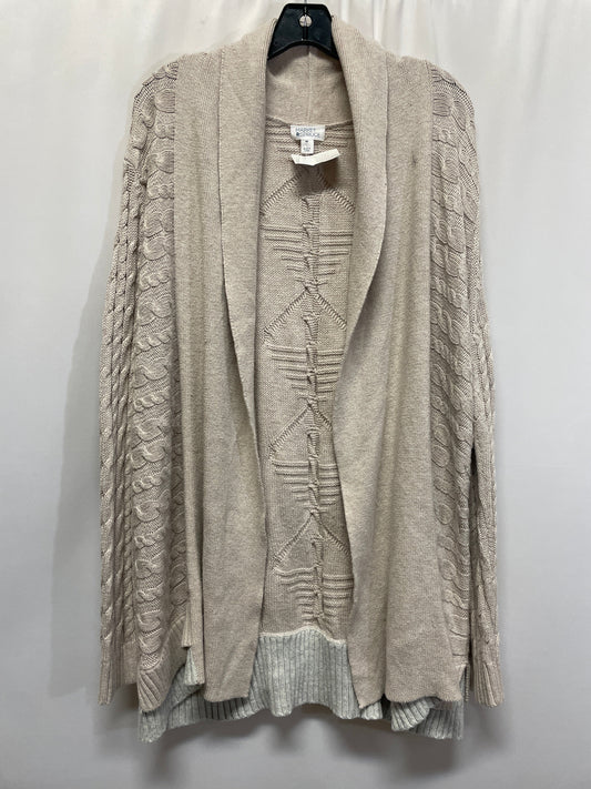 Sweater Cardigan By Market & Spruce In Beige, Size: Xxl