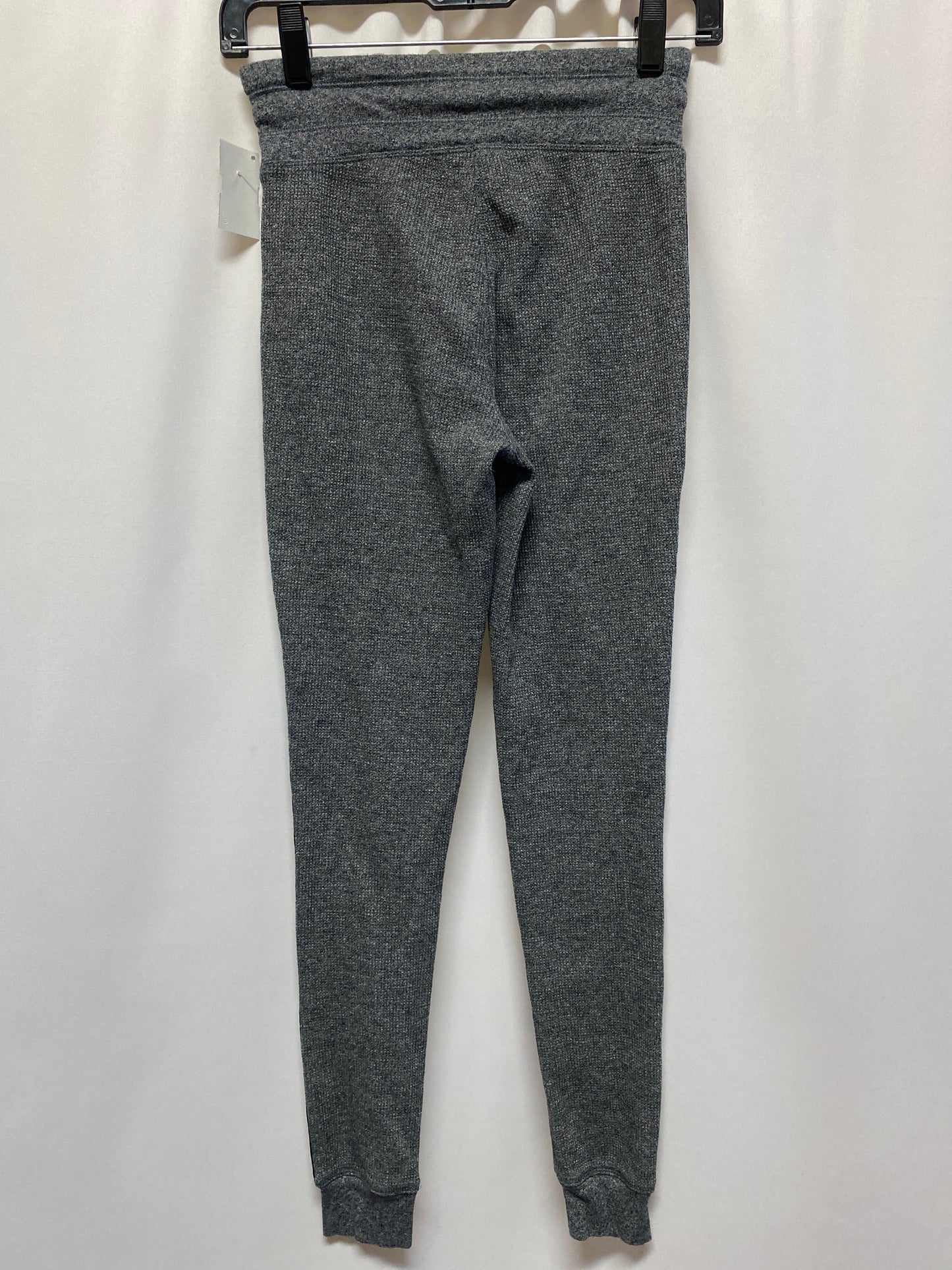 Athletic Leggings By Calvin Klein In Grey, Size: Xs