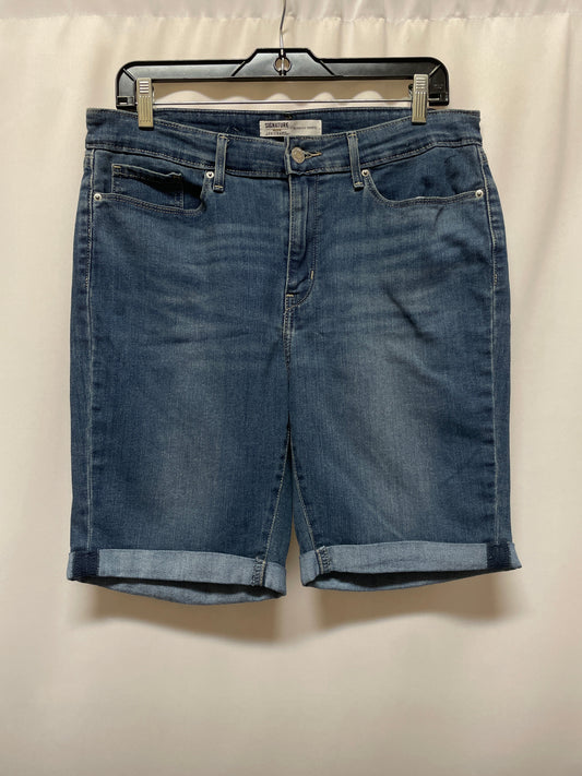 Shorts By Levis In Blue Denim, Size: 12