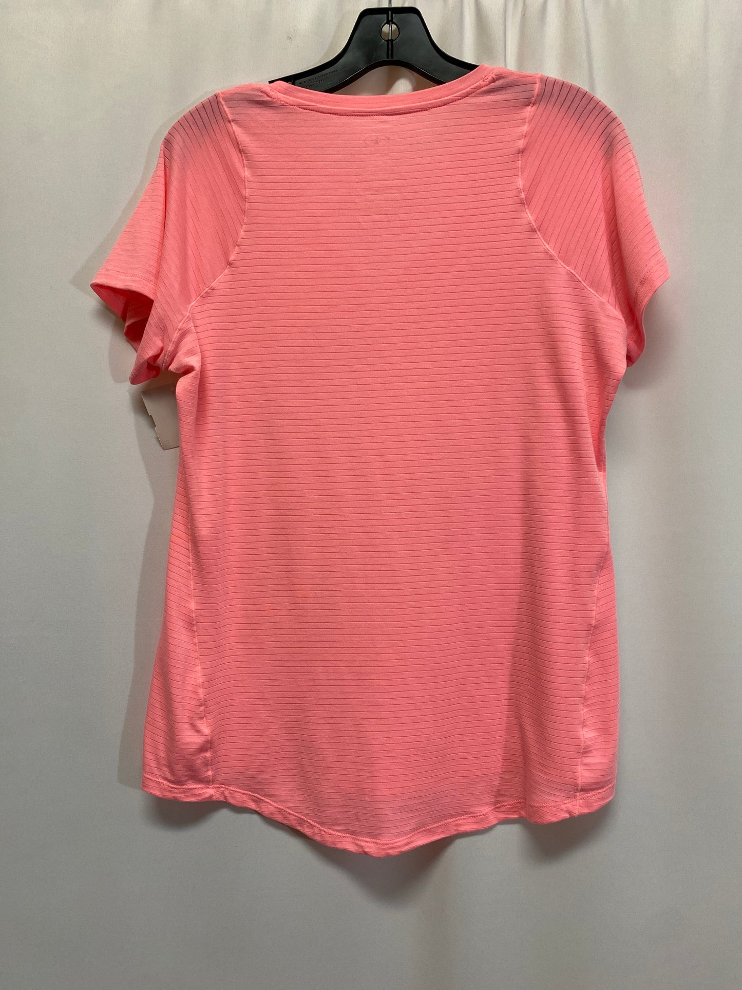 Athletic Top Short Sleeve By Athletic Works In Pink, Size: S