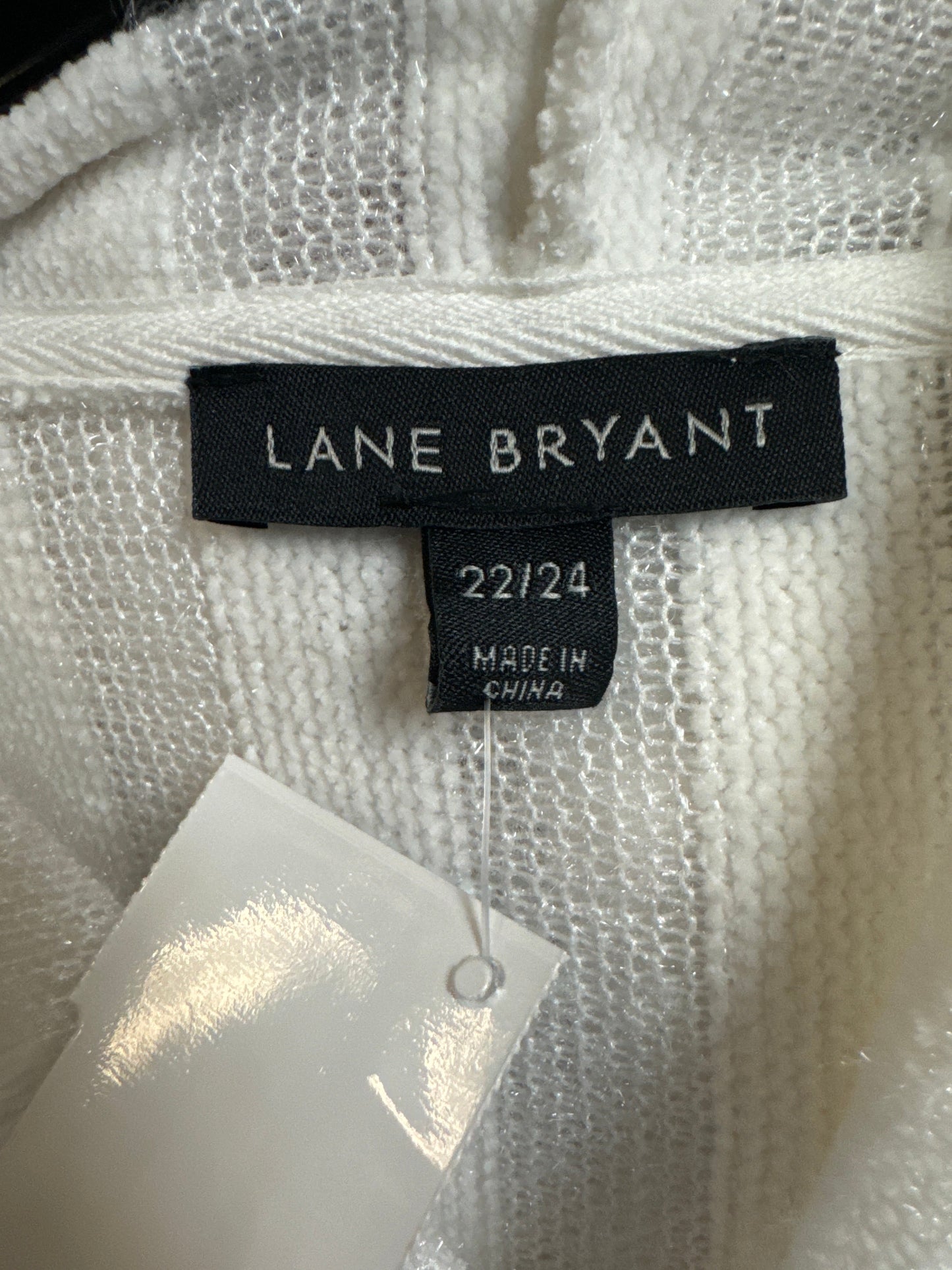 Sweater By Lane Bryant In white, Size: 3x