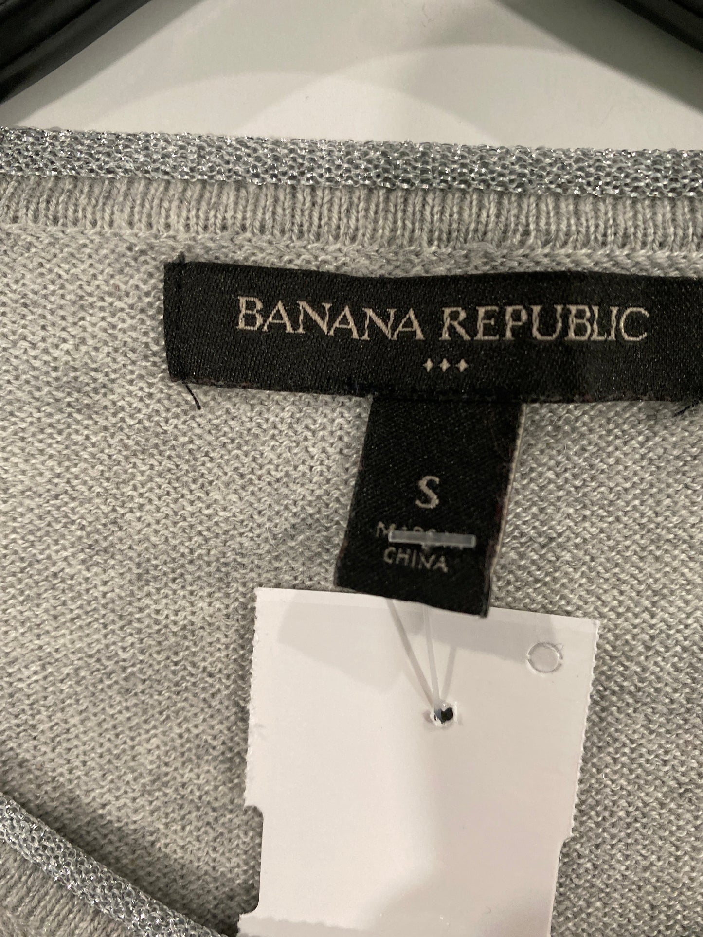 Sweater By Banana Republic In Grey, Size: S