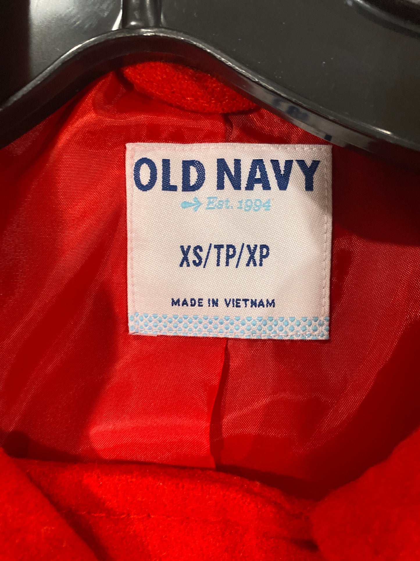 Coat Peacoat By Old Navy In Red, Size: Xs