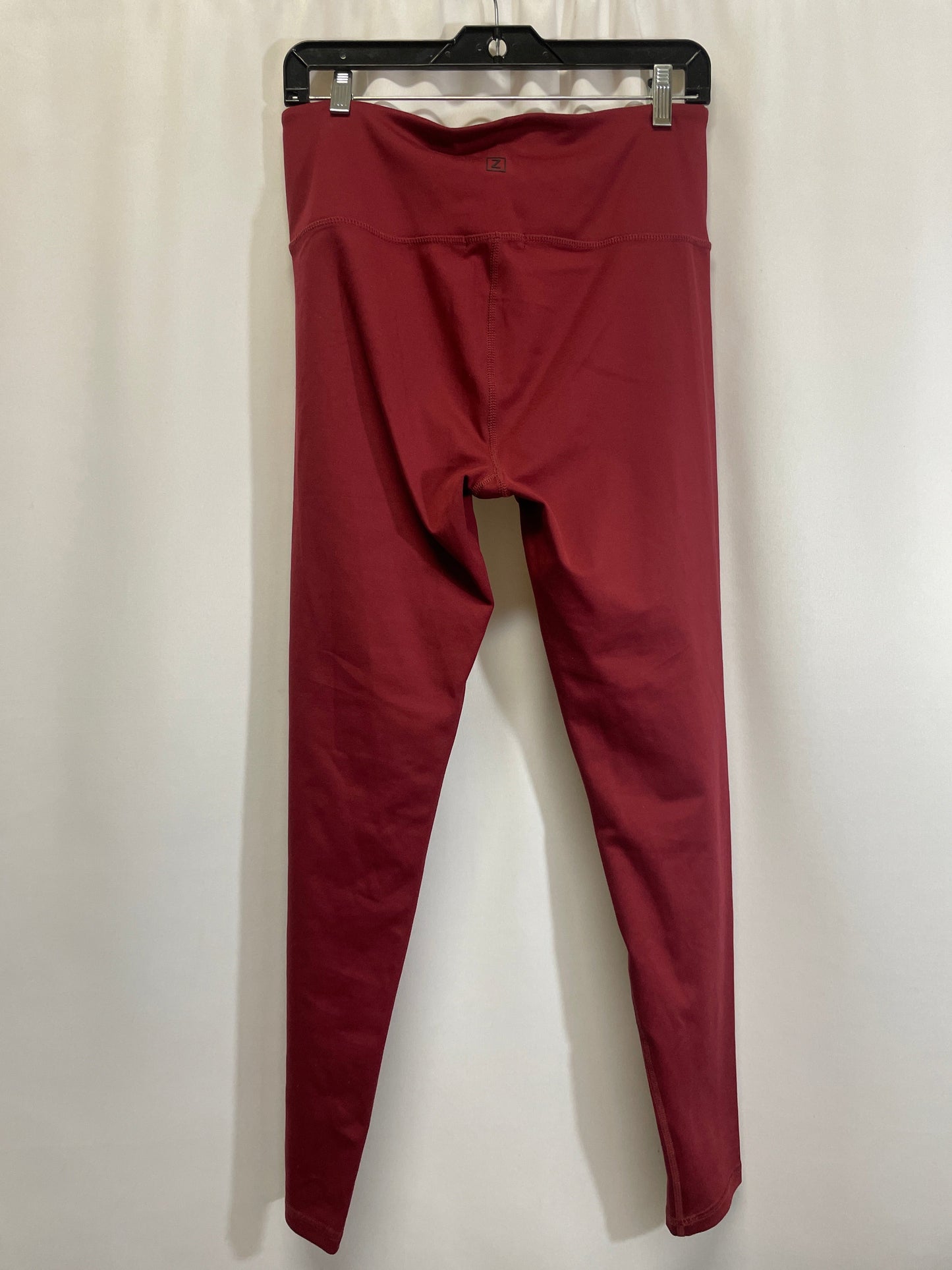 Athletic Leggings By Zobha In Red, Size: Xl