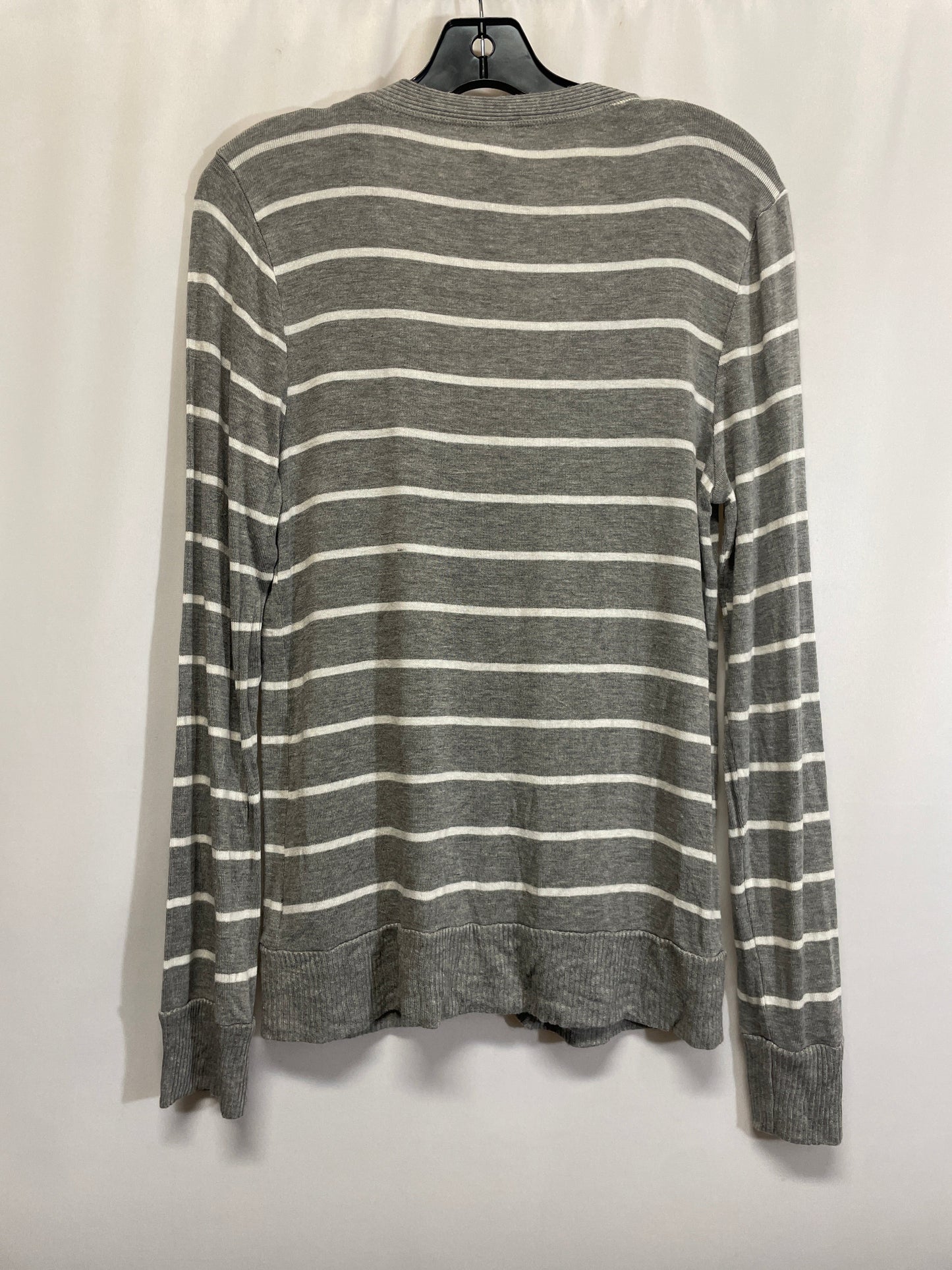 Cardigan By Zenana Outfitters In Grey, Size: L