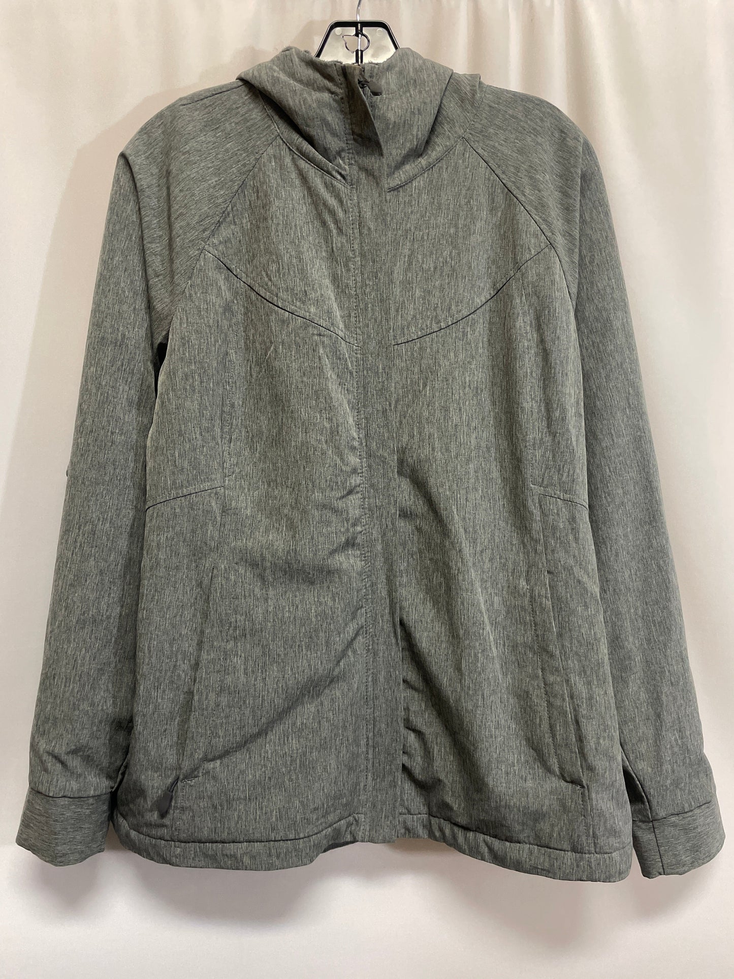 Jacket Utility By Kirkland In Grey, Size: M