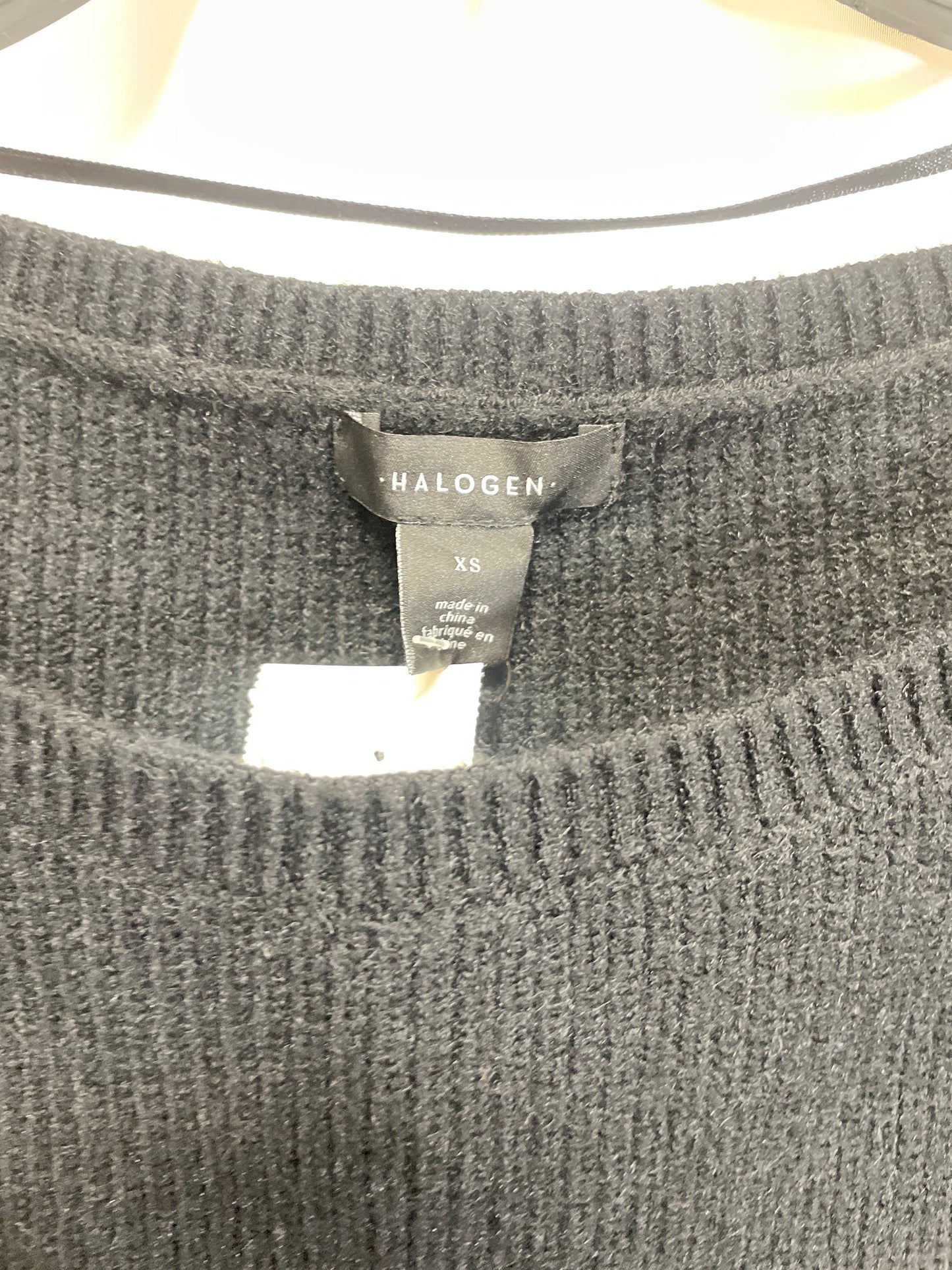 Dress Sweater By Halogen In Black, Size: Xs