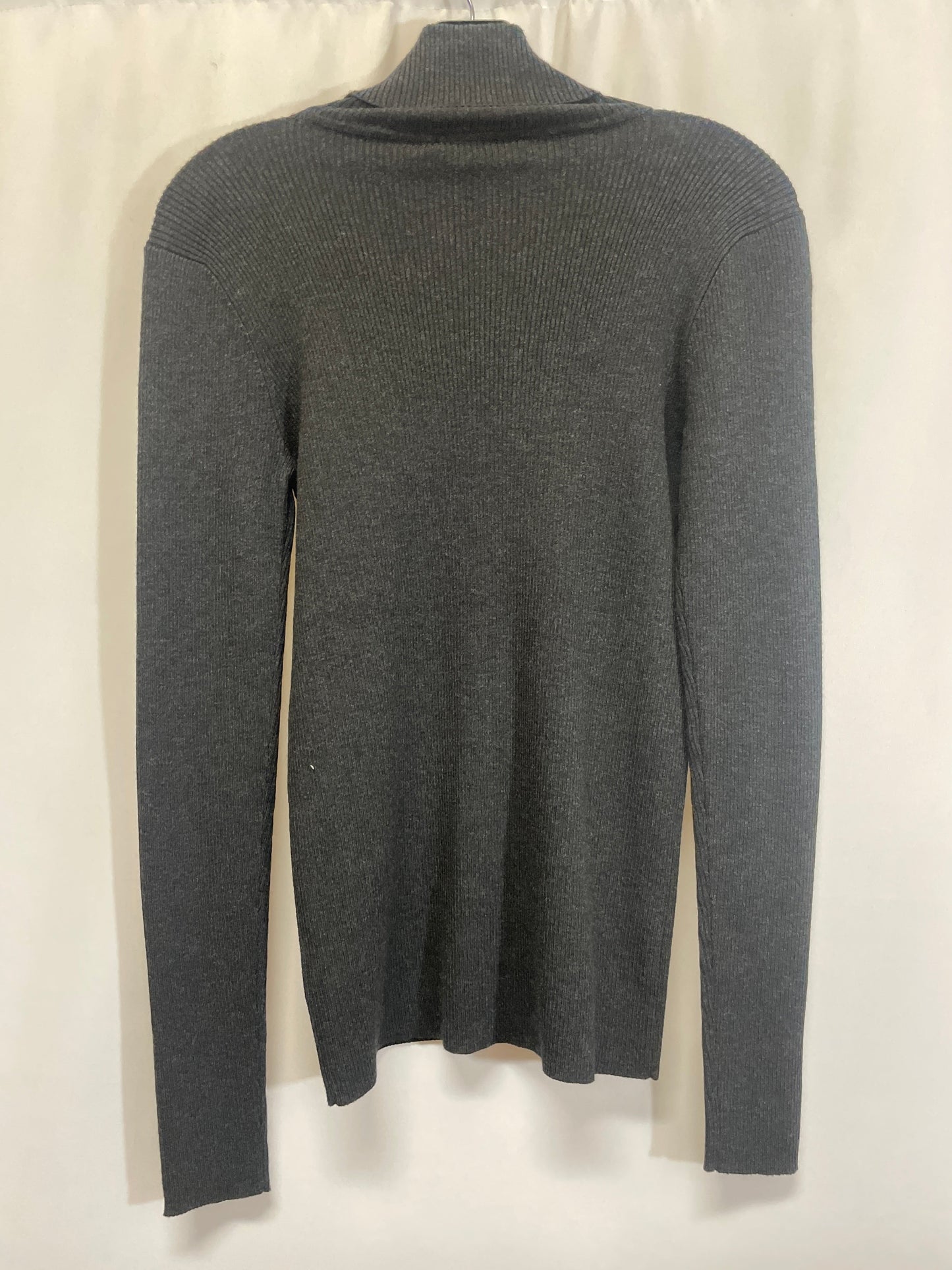 Sweater By Lauren By Ralph Lauren In Grey, Size: Xl