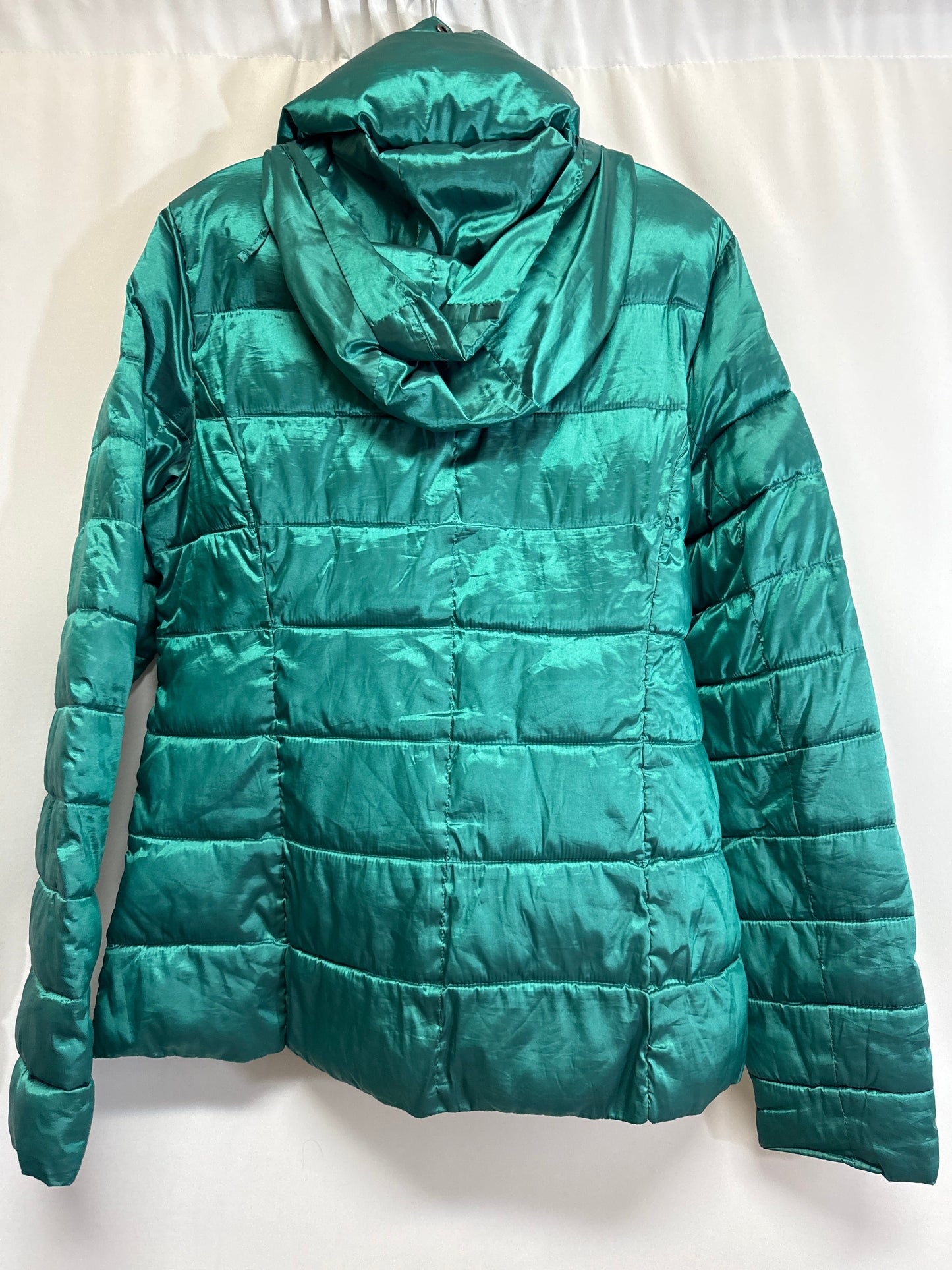 Coat Puffer & Quilted By Ana In Green, Size: L