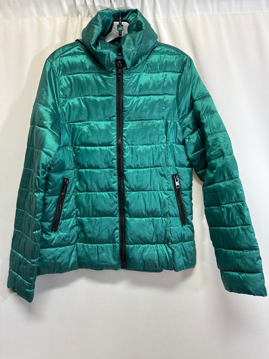 Coat Puffer & Quilted By Ana In Green, Size: L