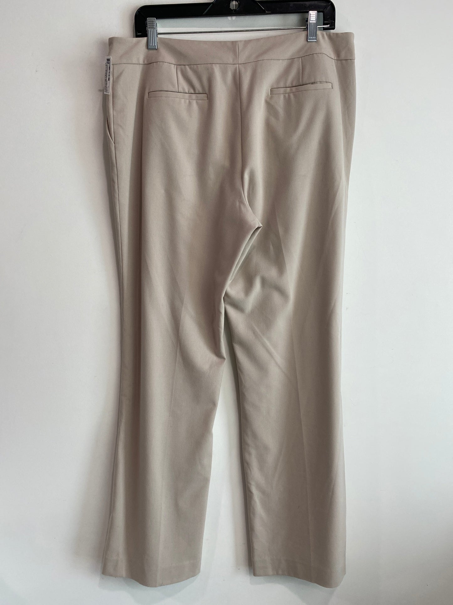 Pants Dress By Calvin Klein In Beige, Size: 12