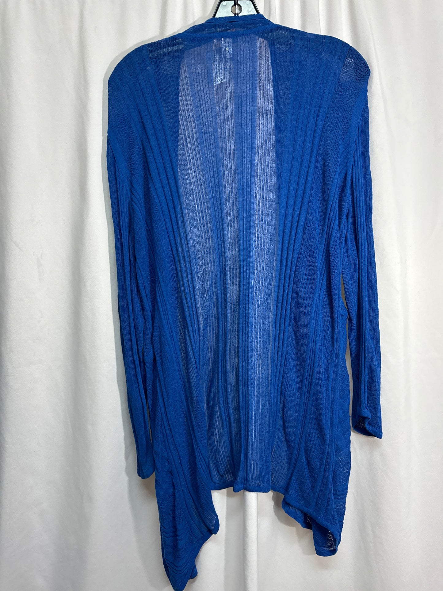 Cardigan By Chicos In Blue, Size: Xl