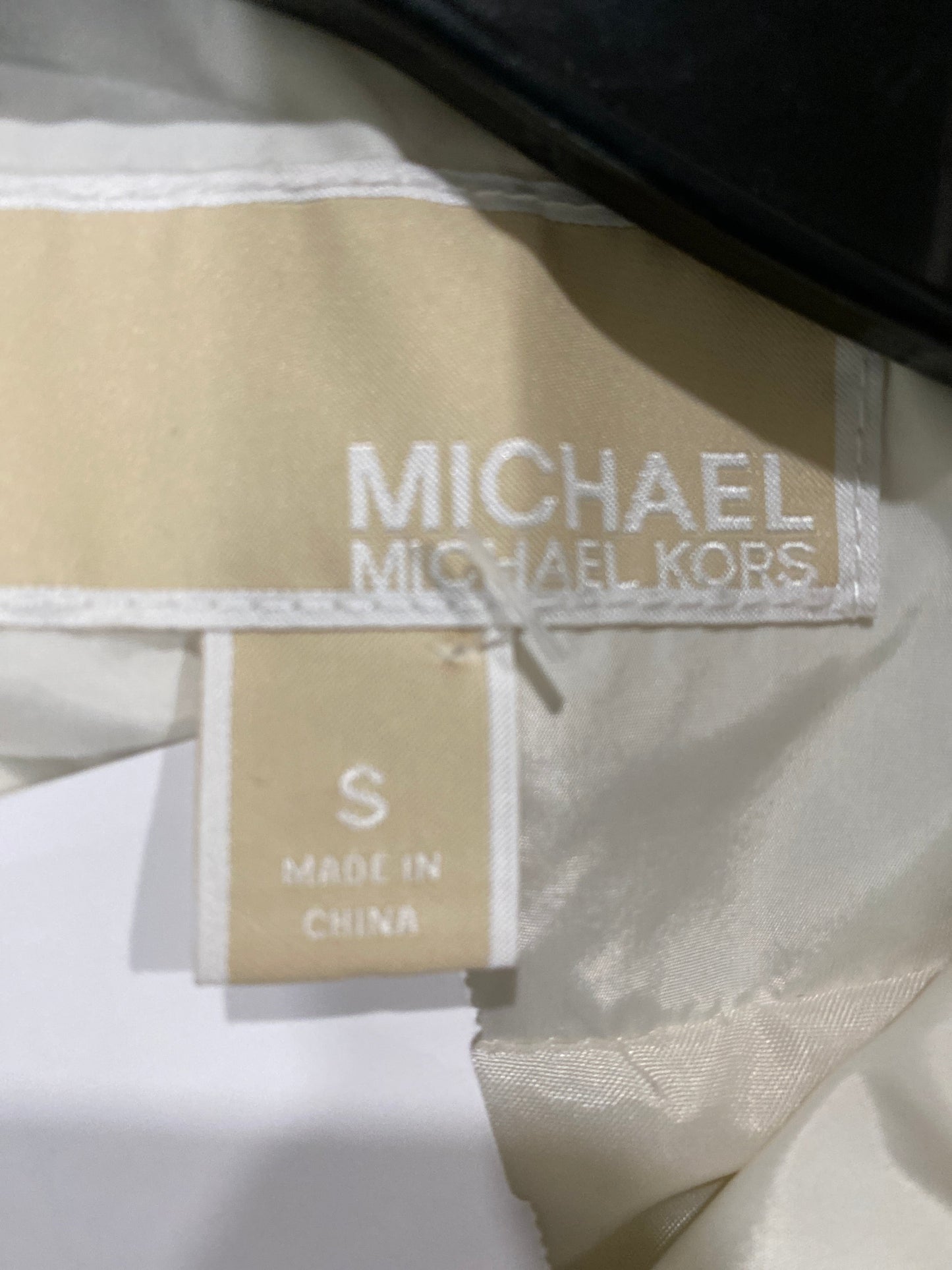 Vest Puffer & Quilted By Michael By Michael Kors In Cream, Size: S