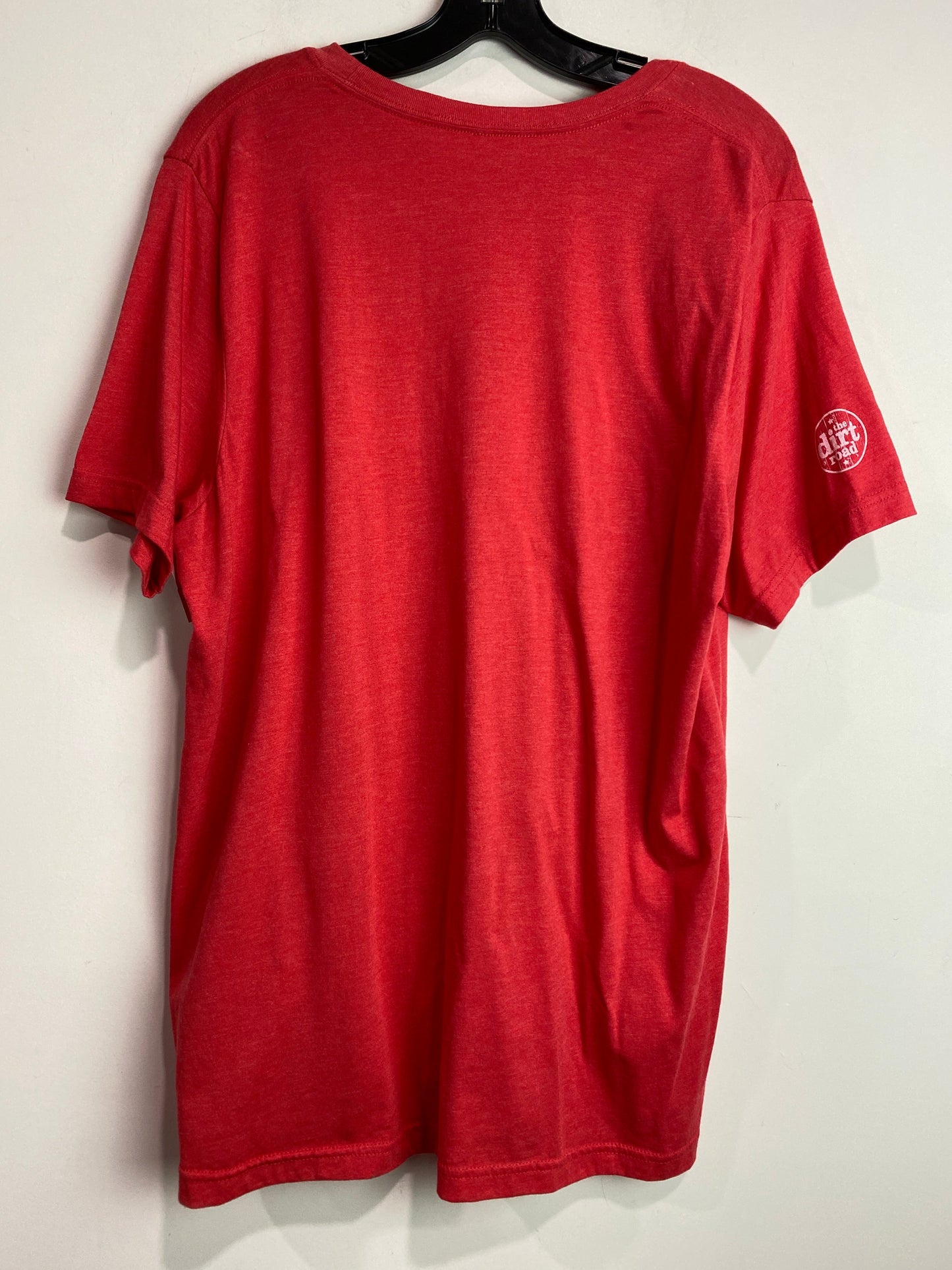 Top Short Sleeve By Clothes Mentor In Red, Size: L