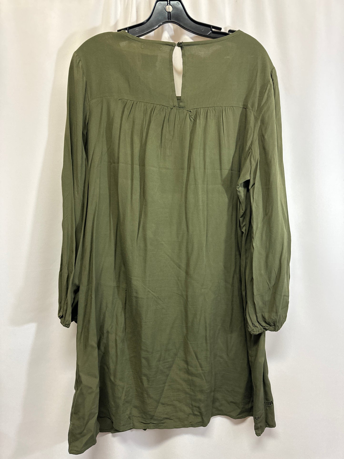 Dress Casual Midi By Love Fire In Green, Size: Xl