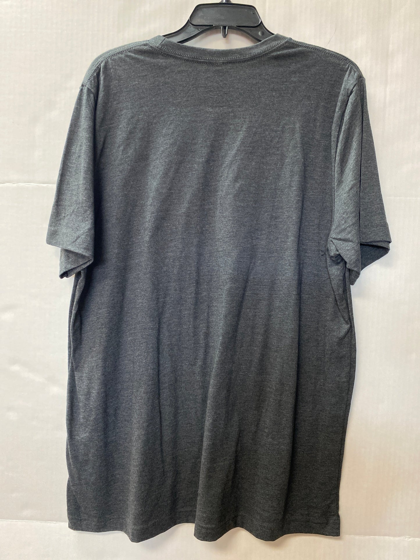 Top Short Sleeve By Bella + Canvas In Grey, Size: Xl